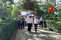 Đoàn Công tác Cục  Thi đua - Khen thưởng Lào tham quan Khu dân cư nông thôn mới kiểu mẫu, vườn mẫu tại Hà Tĩnh
