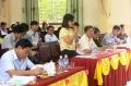 Đoàn liên ngành tỉnh: Kiểm tra, đánh giá kết quả xây dựng NTM tại xã Cẩm Nam và Cẩm Thăng