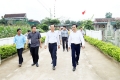 Phó Chủ tịch UBND tỉnh Đặng Ngọc Sơn kiểm tra xây dựng nông thôn mới, sản xuất tại Thạch Xuân, Thạch Sơn, huyện Thạch Hà