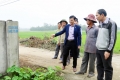Văn phòng Điều phối nông thôn mới tỉnh hướng dẫn xã Thạch Đỉnh thực hiện tiêu chí khu dân cư nông thôn mới kiểu mẫu