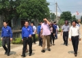 Tỉnh đoàn Hà Tĩnh tổ chức làm việc với xã Cẩm Lộc (huyện Cẩm Xuyên) về triển khai các hoạt động đỡ đầu xây dựng nông thôn mới năm 2019