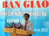 Lễ bàn giao công trình cấp nước sinh hoạt xã Khánh Lộc