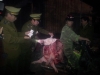 Đoàn kiểm tra liên ngành thị xã Hồng Lĩnh kiểm tra việc giết mổ gia súc ở đưa vào tiêu thụ trên thị trường