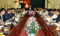 UBND huyện Vũ Quang họp soát xét các nhiệm vụ còn lại của năm năm 2016