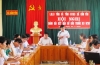 LĐLĐ tỉnh sơ kết công tác đỡ đầu xây dựng NTM tại xã Cẩm Yên