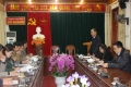 Liên minh HTX Hà Tĩnh làm việc tại huyện Vũ Quang