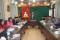 Liên minh HTX Hà Tĩnh làm làm việc với huyện Vũ Quang