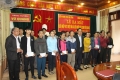 Liên minh HTX Việt Nam tặng quà cho các HTX tiêu biểu của Vũ Quang