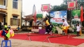 Phần thi chung sức đi cầu kiều giành cơ tiêu chí giữa 2 đội Trường Lộc và Vượng Lộc.