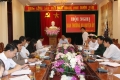 Vũ Quang: Ban thường vụ Huyện ủy họp thường kỳ tháng 11