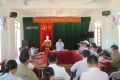 UBND huyện làm việc với Thị trấn Vũ Quang