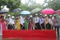 Bà Mai Thuỳ Linh tài trợ xây dựng nhà học đa chức năng trường Tiểu học Đức Thanh