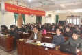 Đoàn liên ngành tỉnh kiểm tra, đánh giá các xã đạt chuẩn nông thôn mới từ năm 2015 trở về trước kiểm tra, đánh giá tại xã Hương Minh