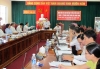 Đoàn công tác BCĐ sơ kết 5 năm thực hiện Nghị quyết Trung ương 7 (khóa X) làm việc tại Hà Tĩnh