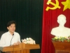 Đồng chí Nguyễn Xuân Hùng - Tỉnh ủy viên, Bí thư tỉnh đoàn phát biểu tại Hội nghị
