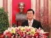 Chủ tịch nước Trương Tấn Sang. (Ảnh: Nguyễn Khang/TTXVN).