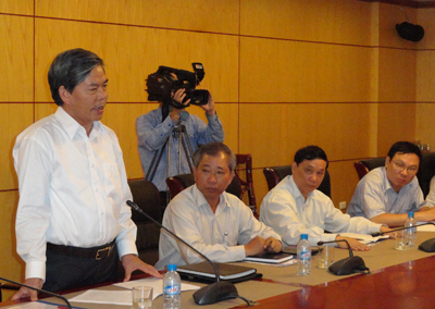 Lãnh đạo Bộ TN&MT làm việc với đoàn đại biểu Quốc hội tỉnh Hà Tĩnh: Phối hợp quản lý tốt nguồn tài nguyên, phát triển bền vững