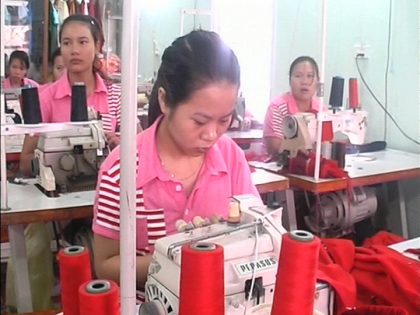HTX may mặc Thuận Phát: Bước đầu làm ăn có hiệu quả