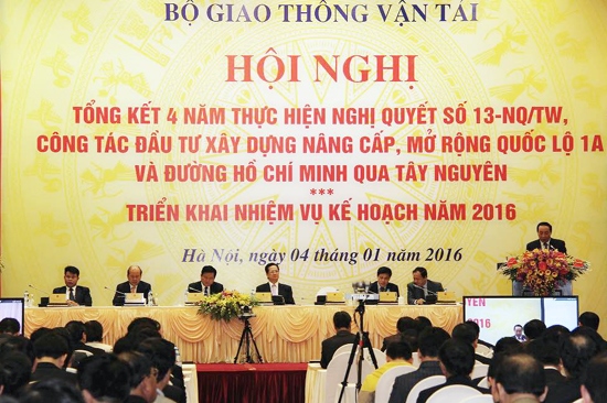 Tiếp tục huy động tốt nguồn lực đầu tư phát triển hạ tầng giao thông