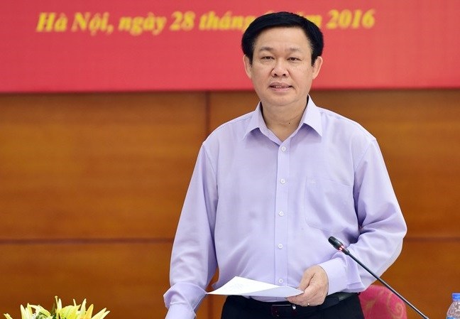  Phó Thủ tướng Chính phủ Vương Đình Huệ phát biểu tại hội nghị.