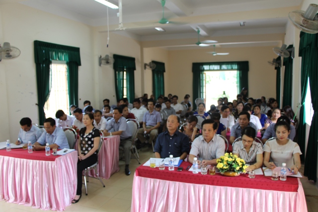 Công đoàn  ngành giáo dục Vũ Quang:  Tổng kết hoạt động công đoàn năm học 2015 – 2016