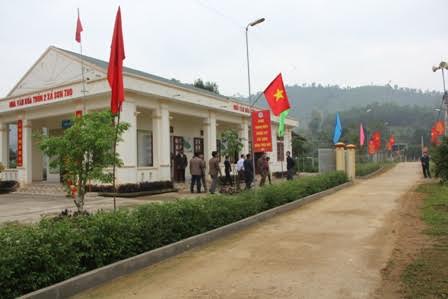 Khu dân cư xã Sơn Thọ, huyện Vũ Quang