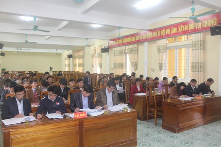Hội đồng nhân dân xã Đức Bồng tổ chức kỳ họp thứ 4, HĐND xã khóa 21