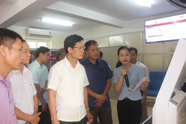Trung tâm Hành chính công Huyện Vũ Quang chính thức đi vào hoạt động