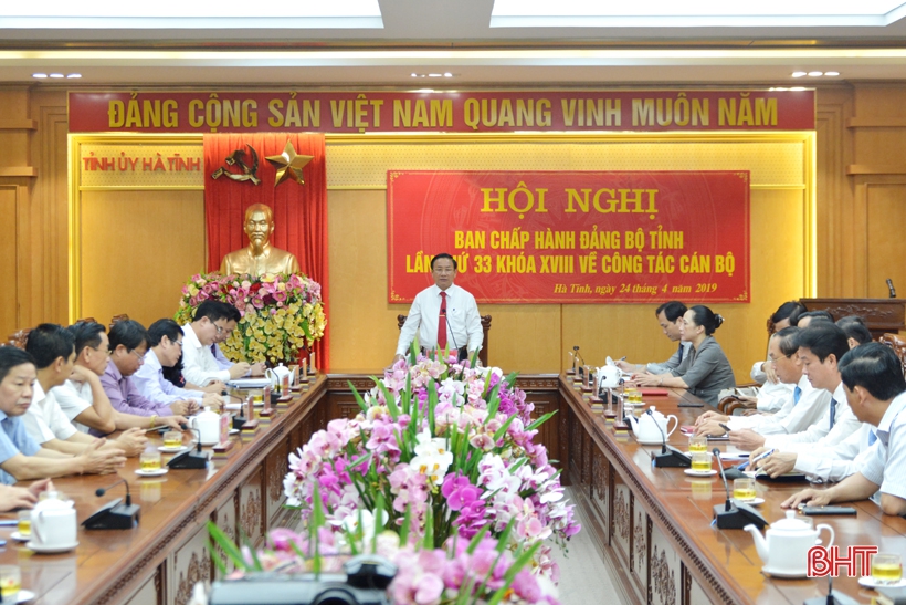 Ban Chấp hành Đảng bộ Hà Tĩnh bầu bổ sung 3 ủy viên BTV Tỉnh ủy
