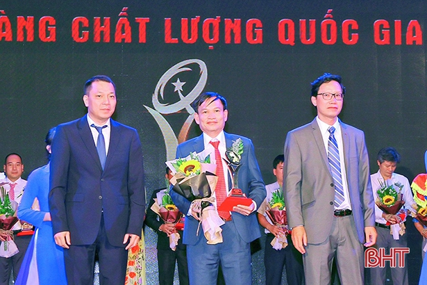 Hà Tĩnh có 2 doanh nghiệp đạt Giải thưởng Chất lượng quốc gia