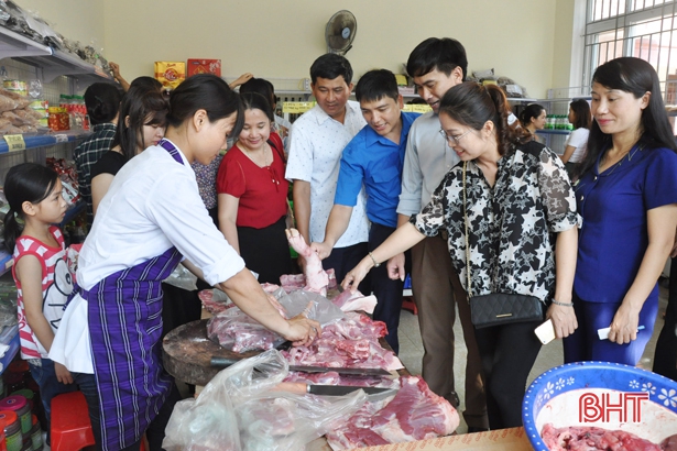 Chuỗi cửa hàng nông sản an toàn ở Hà Tĩnh - lợi ích đôi đường