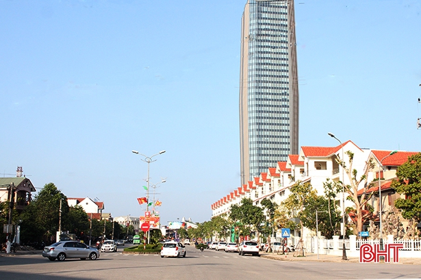 Hà Tĩnh có 5 phường và 60 tuyến phố đạt chuẩn văn minh đô thị