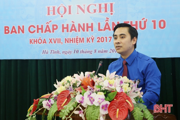 Tỉnh đoàn Hà Tĩnh bầu tân Bí thư nhiệm kỳ 2017-2022