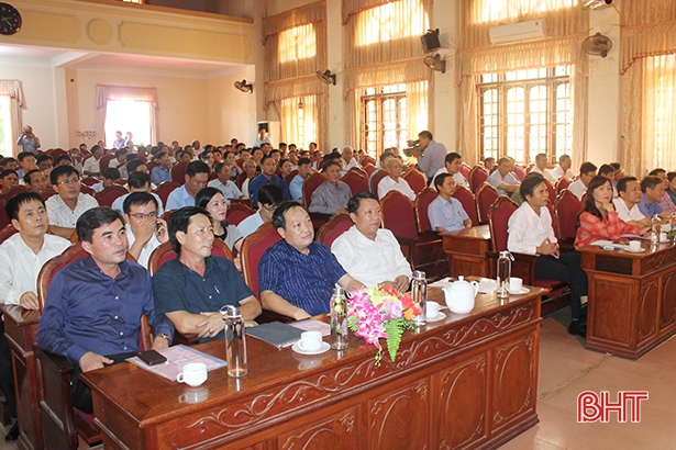Can Lộc phấn đấu đạt huyện nông thôn mới vào cuối tháng 10/2019