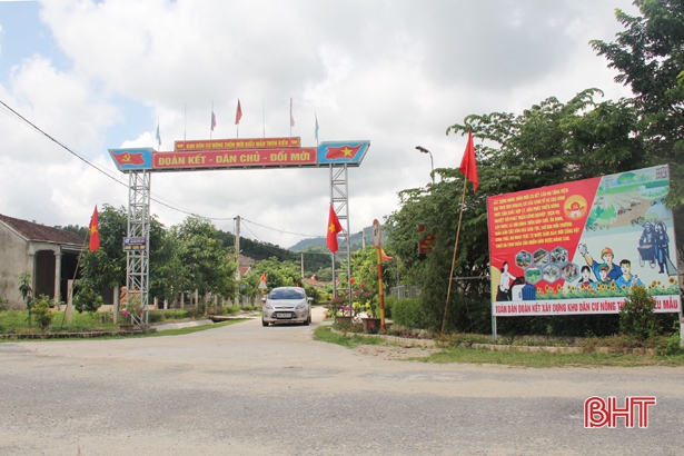 Xã cuối cùng của huyện miền núi Vũ Quang chạm đích nông thôn mới