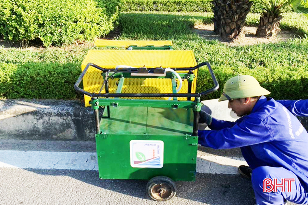Sáng tạo KHKT “làm lợi” cho công nhân môi trường đô thị Hà Tĩnh