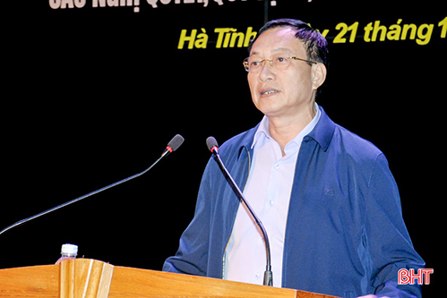 Triển khai sâu rộng các nghị quyết, kết luận của Trung ương và tỉnh đến tận cơ sở đảng Hà Tĩnh