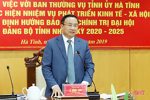 Phó Thủ tướng Chính phủ Vương Đình Huệ: Hà Tĩnh luôn thể hiện khát vọng vươn lên, đã thành tỉnh phát triển nhanh và toàn diện