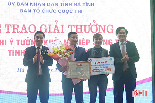 Chung kết cuộc thi Ý tưởng Khởi nghiệp đổi mới sáng tạo tỉnh Hà Tĩnh năm 2019