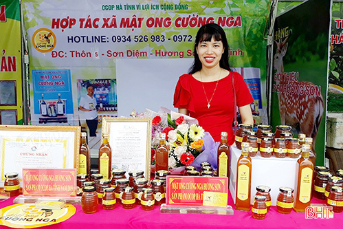 Một hợp tác xã ở Hà Tĩnh sản xuất mật ong đạt chuẩn VietGAP 