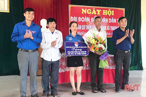 Tuổi trẻ Lộc Hà đóng góp gần 5.000 ngày công xây dựng nông thôn mới