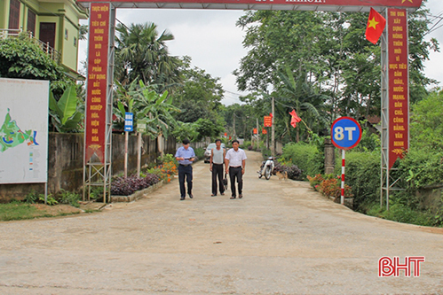 “Dốc hầu bao”, Vũ Quang củng cố, hoàn thiện thêm 18 tiêu chí nông thôn mới 