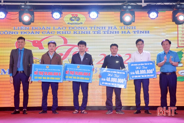 Công đoàn Hà Tĩnh hỗ trợ gần 5,3 tỷ đồng cho người lao động dịp Tết