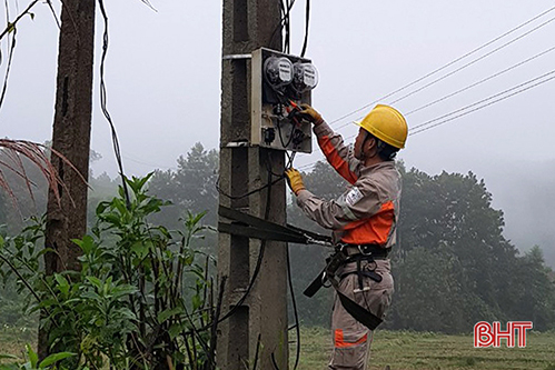 Có sự hỗ trợ của điện lực, Hương Sơn phấn đấu cán đích huyện nông thôn mới trong năm 2020