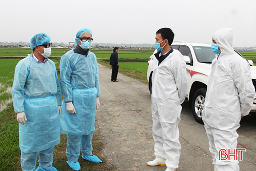 Lãnh đạo Hà Tĩnh chỉ đạo vào cuộc quyết liệt ngăn chăn dịch cúm gia cầm