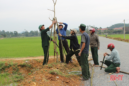 Những công trình của ý Đảng, lòng dân trên vùng trà sơn Can Lộc