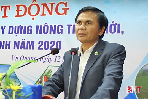 Vũ Quang phấn đấu về đích huyện NTM năm trong năm 2020