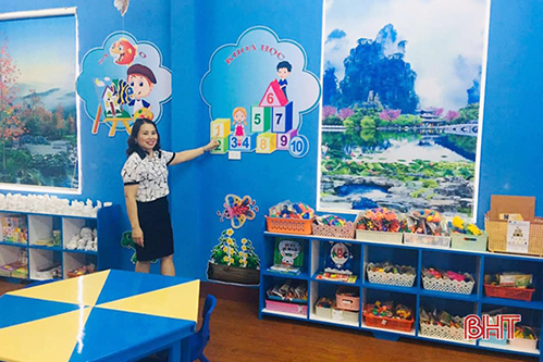 3 trường mầm non ở Thạch Hà hoàn thành thư viện thân thiện