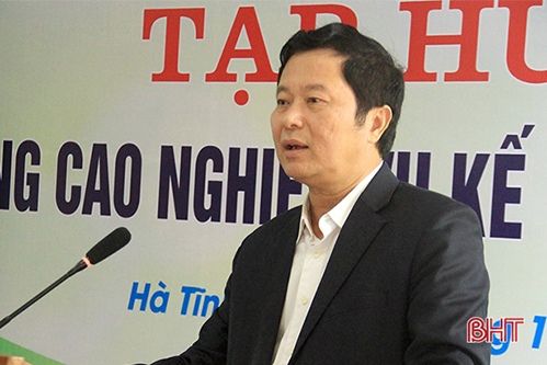 Nâng cao nghiệp vụ kế toán cho 40 cán bộ, thành viên các HTX ở Hà Tĩnh