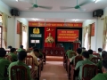 Hội nghị quán triệt, học tập và triển khai Nghị quyết TW7 của Đảng ủy Công an huyện Vũ Quang